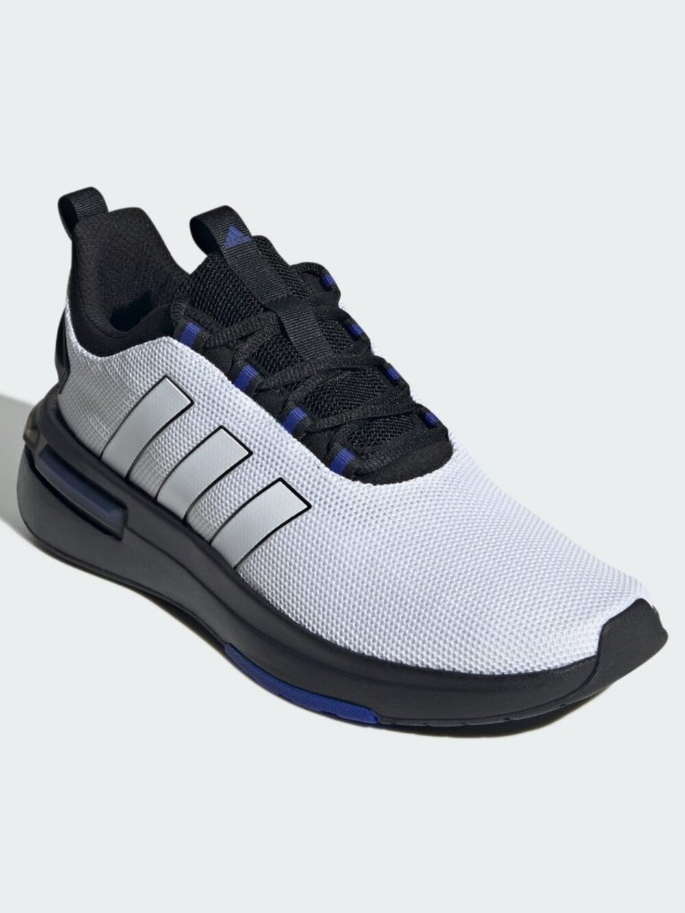 adidas Racer TR23 White Grey Gym Athletic Training Shoes JP5303 Men's Sz 7.5